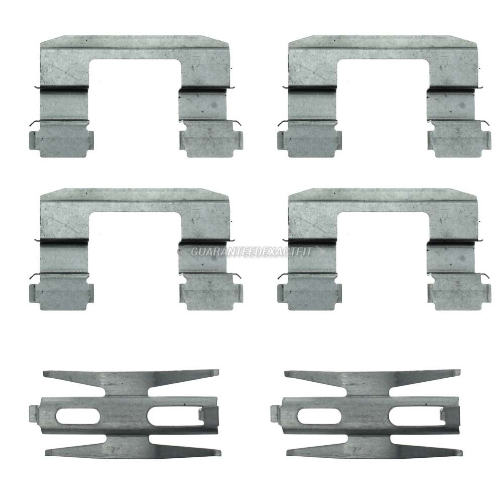 For Hyundai Elantra 2002 2003 2004 2005 Centric Front Brake Hardware Kit GAP