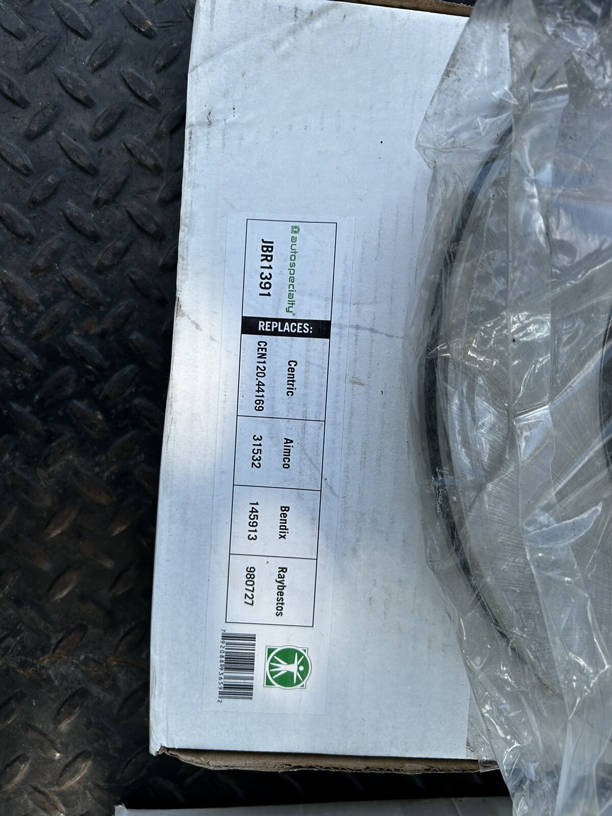 2009-2016 Toyota Venza PowerStop AutoSpecialty Uncoated FRONT Brake Rotors