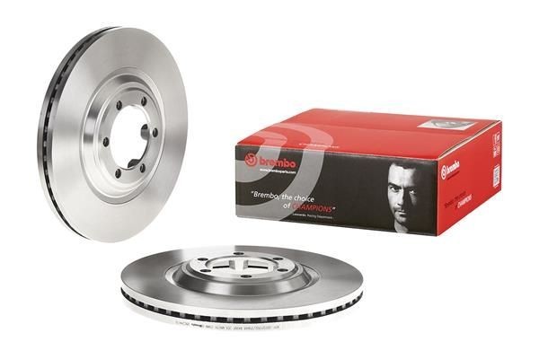 2X Brembo 09.C244.10 Front Vented Brake Discs Fits Chevrolet Isuzu Isuzu Colorad