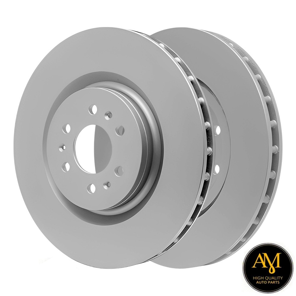 Front Vented Disc Brake Rotors 2PCS Set For Cadillac STS 05-08, CTS 06-07; 322mm