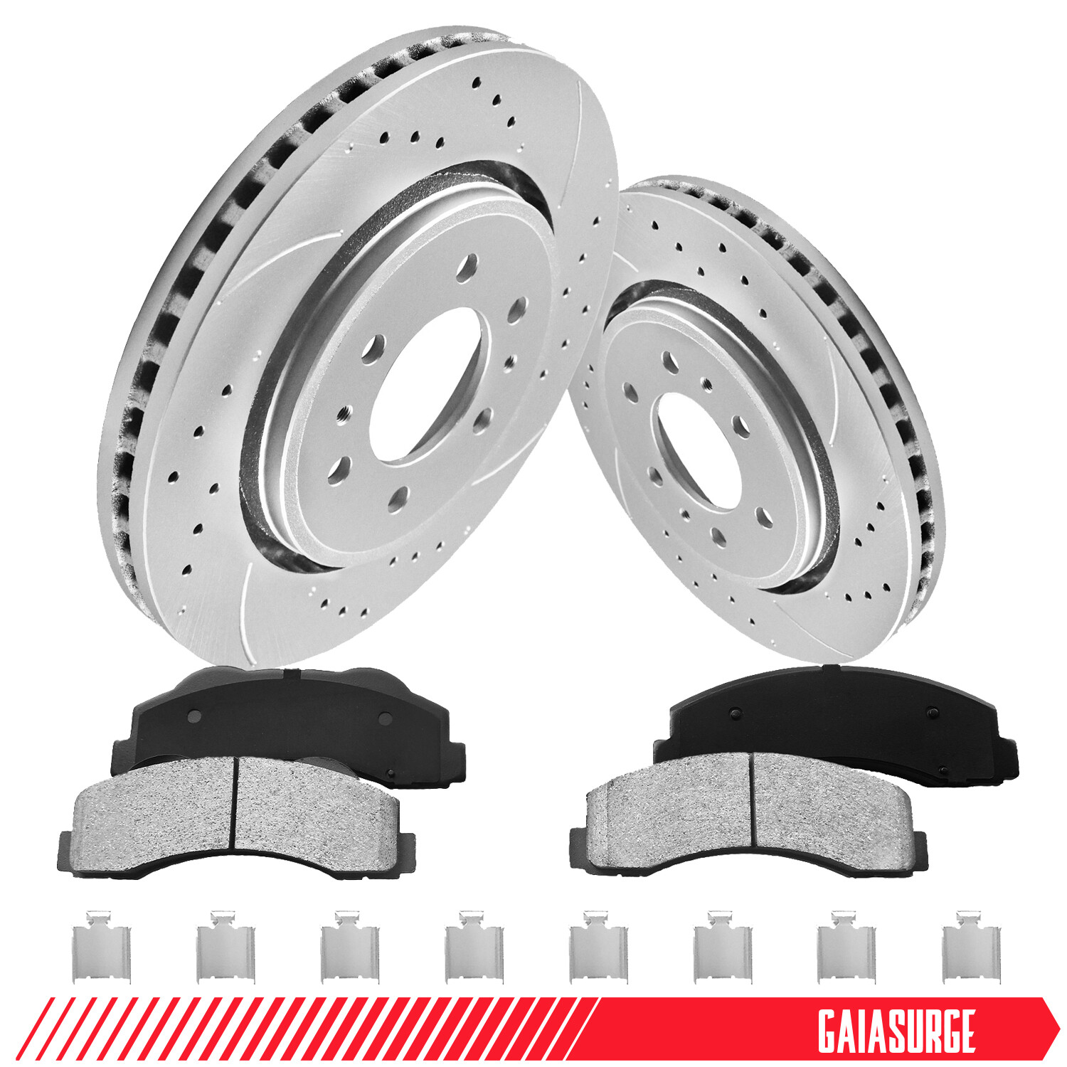 Front Rotors Brake Pads for 2010-2020 Lincoln Navigator Ford F-150 Expedition