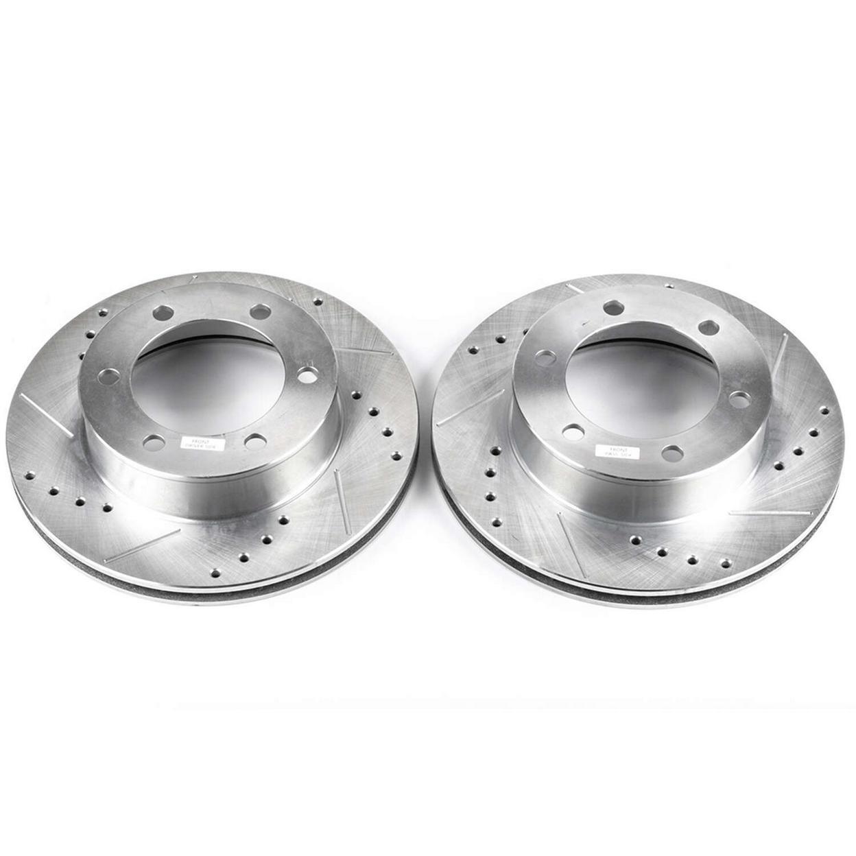 PowerStop Disc Brake Rotor Set – Fits Toyota 4Runner 1996-2002, Toyota Tacoma 19