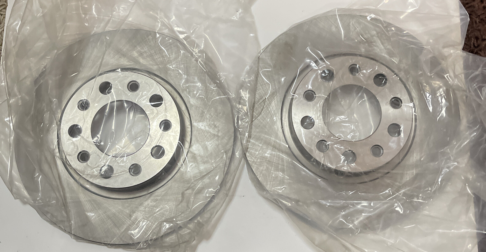 Jeep Cherokee 2014-2021 DFC 600-42012 Premium Solid Rear Brake Rotor 2 Piece Set