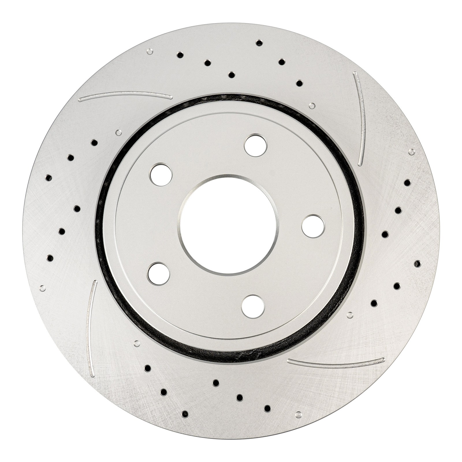 2x Drilled & Slotted Front Brake Rotors For 06-10 Jeep Grand Cherokee 3.7L 53026