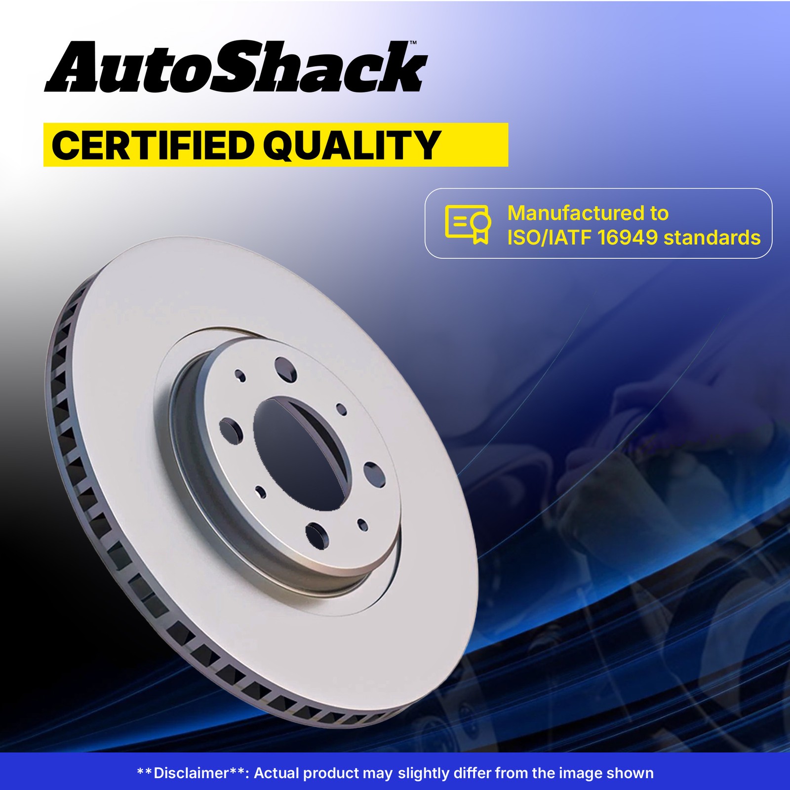 Rear Brake Rotors Pair for Ford, Explorer 2011-2019