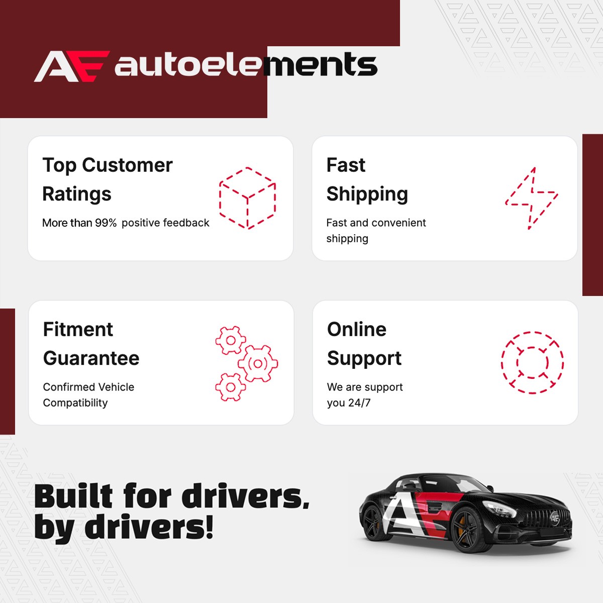 ACDelco Disc Brake Pads and Rotors Kit Front Rear For 06-10 Chevrolet Impala