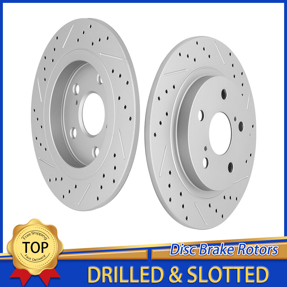 279mm Rear Brake Disc Rotors For Pontiac Vibe Toyota Matrix Corolla iM xB