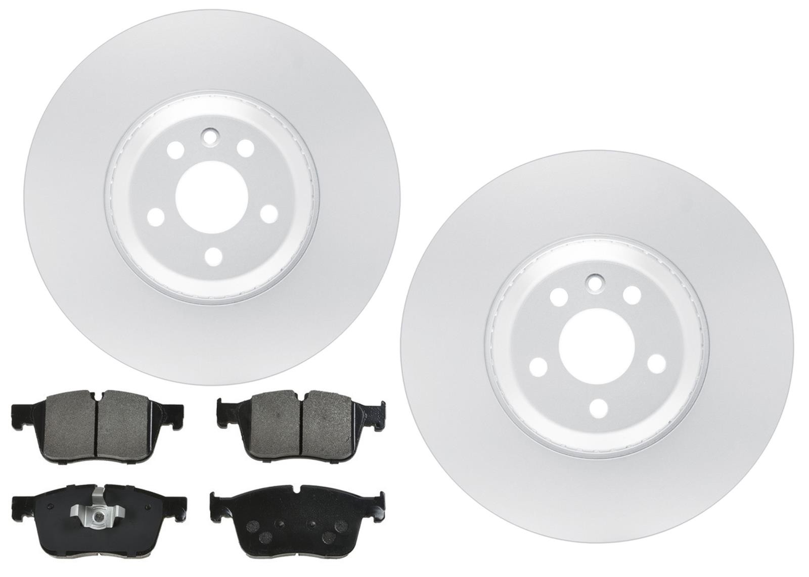 For Jaguar XE 2017 2018 2019 350MM Front Brake Rotors & EPS Brake Pads