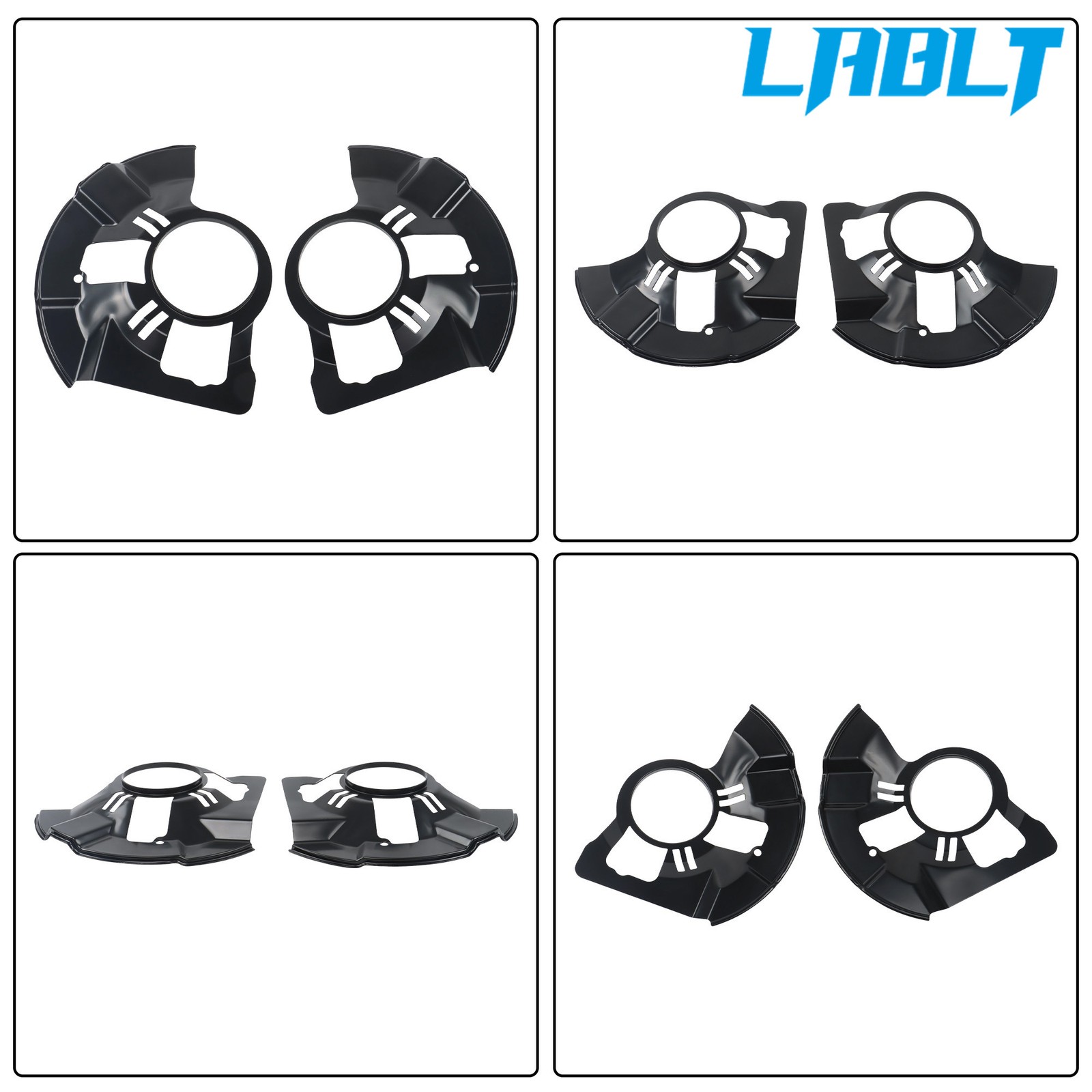 For Mazda CX-7 CX-9 2007-12 Front Right Left Brake Dust Shield Set L206-33-261D