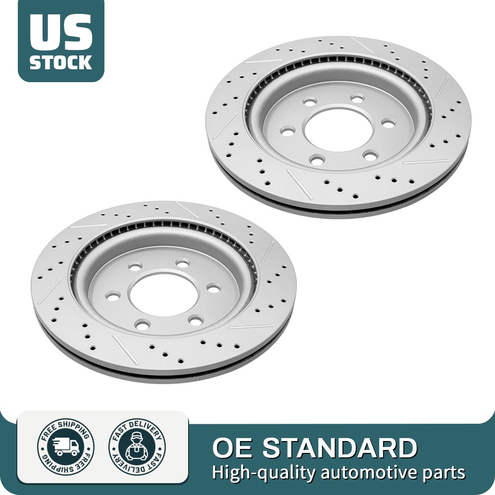 13.23 inch Rear Brake Disc Rotors For Ford F-150 Lobo Expedition Navigator 18-21