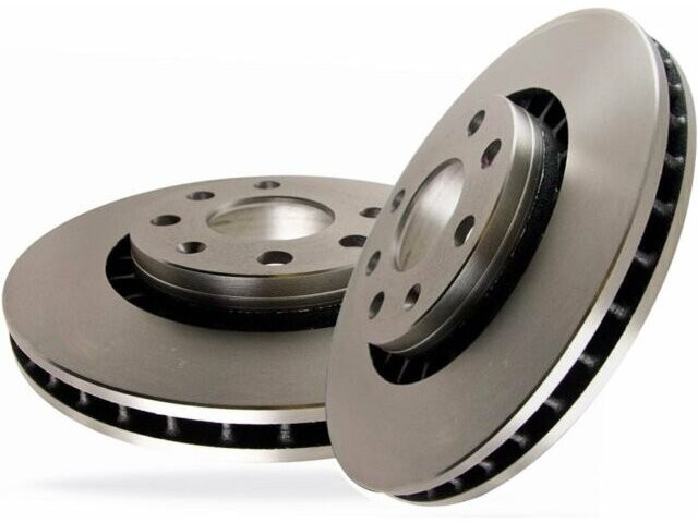 For 2002-2007 Mitsubishi Lancer Brake Rotor Set Front EBC 66392VYZB 2003 2004