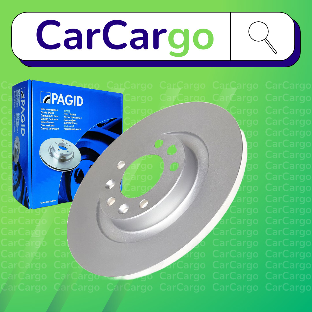 Pagid Solid Rear Brake Discs Pair For Peugeot 508 SW Hybrid 224 2019-2024 290 mm