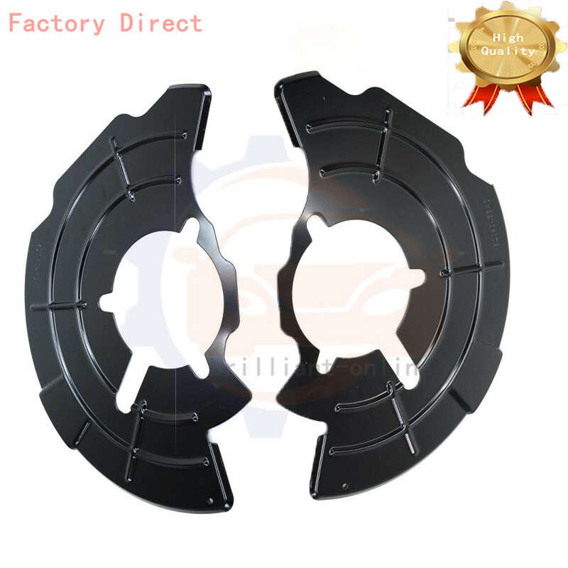 2x Front Brake Disc Dust Shield For Jeep Grand Cherokee WK 2005-2010 BBD/004A/WK