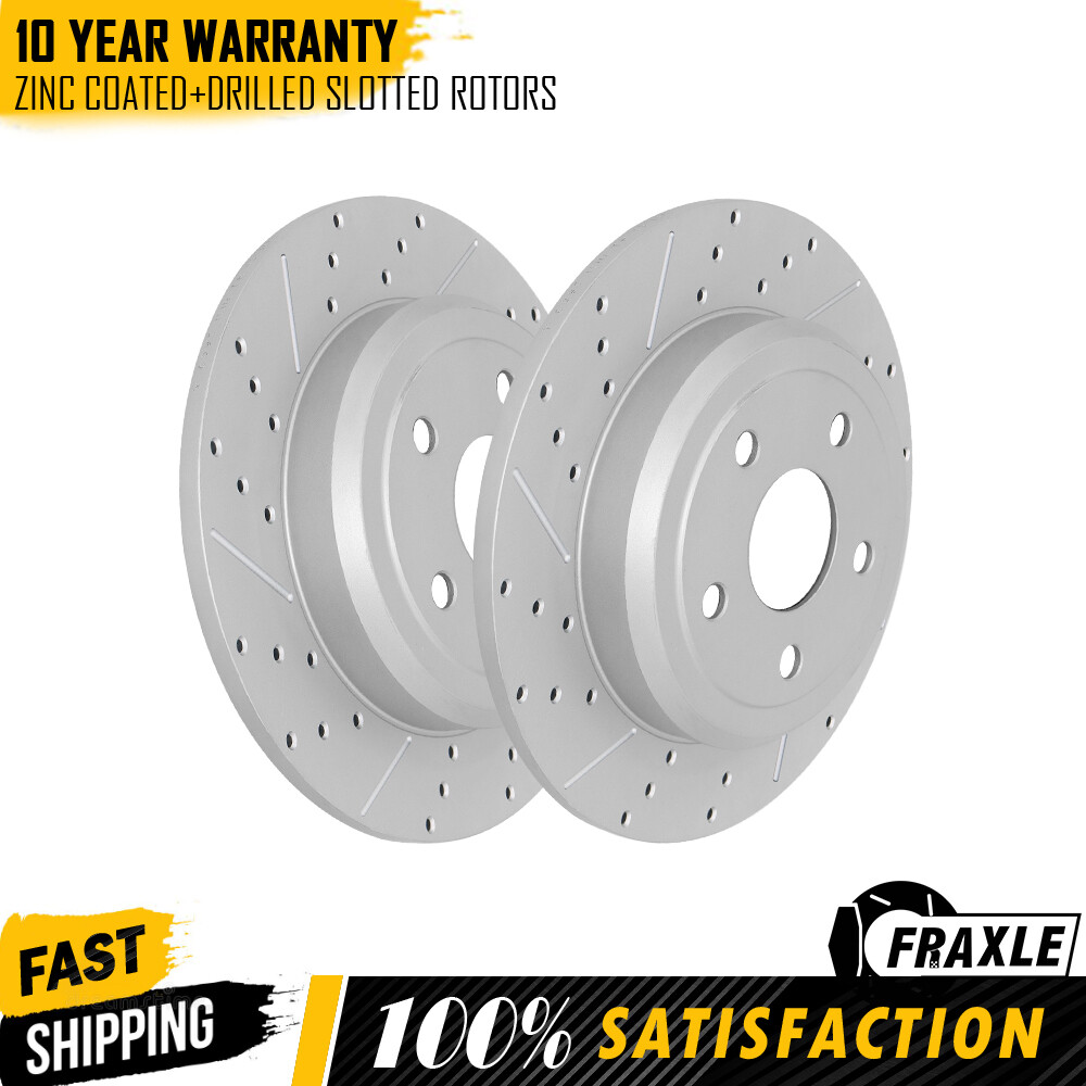 330mm Rear Brake Rotors for 2011 2012 – 2020 Dodge Durango Jeep Grand Cherokee