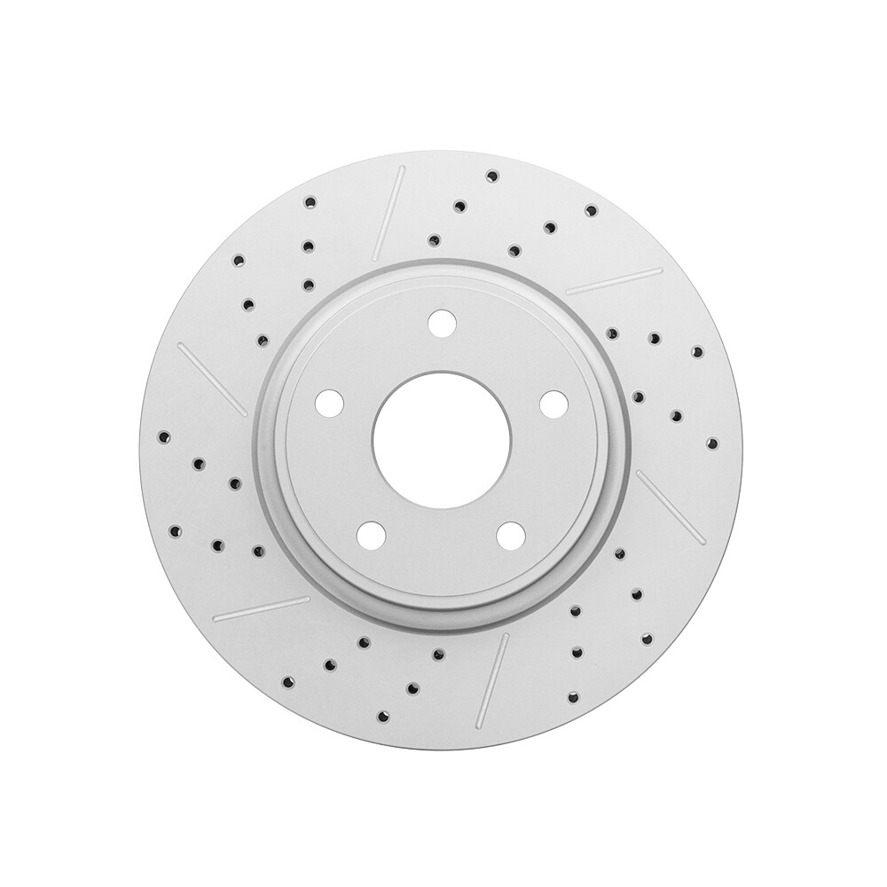 2pcs 328mm Rear Brake Rotors for 12-19 Dodge Journey Grand Caravan Town Country