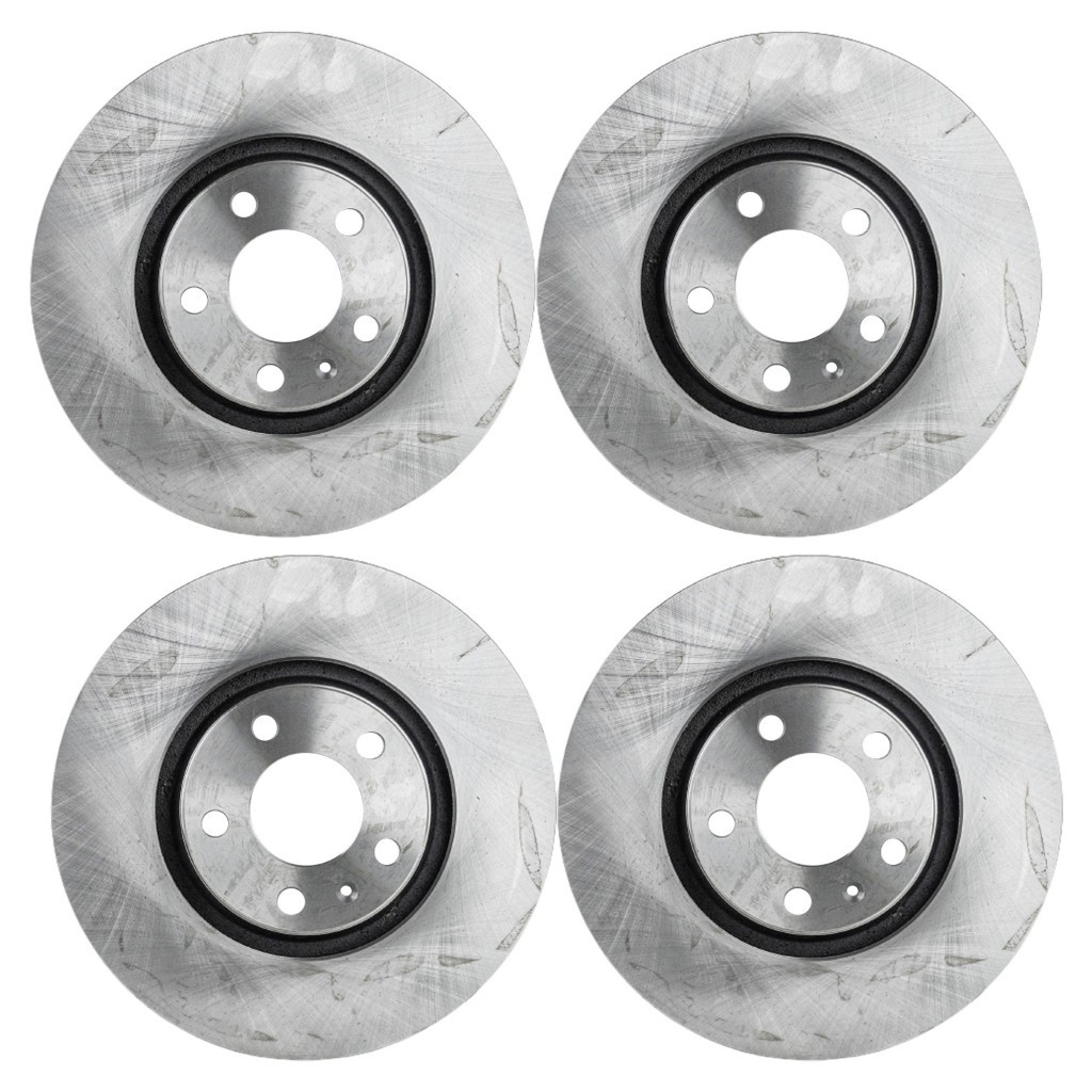 SureStop Brake Disc For Audi A6 Quattro 2009-2011 Front and Rear | 4-Wheel Set