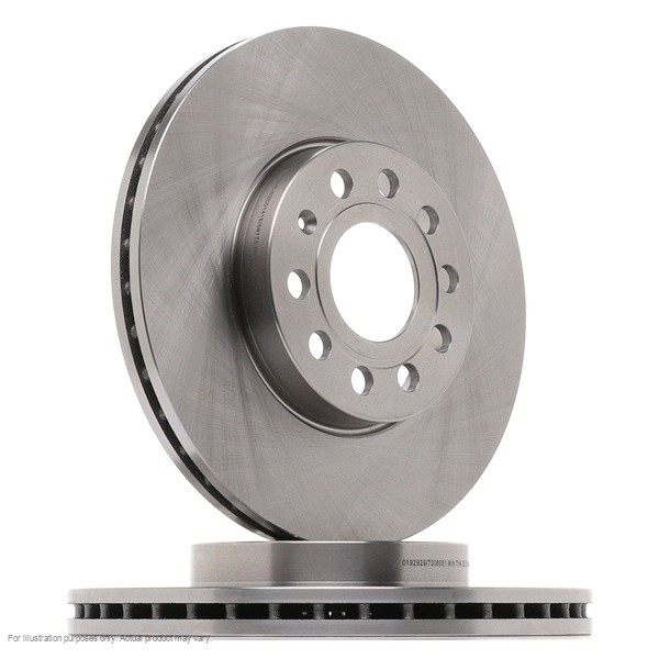 2x APEC Front Brake Discs For VW CADDY IV Estate (SAB, SAJ) 1.6 TDI 2015-20 SDK6