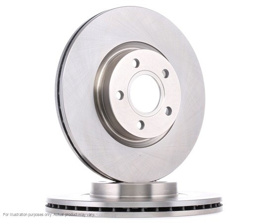 2x APEC Front Brake Discs For FORD GRAND C-MAX (DXA/CB7, D 63kW/86HP/1596cc
