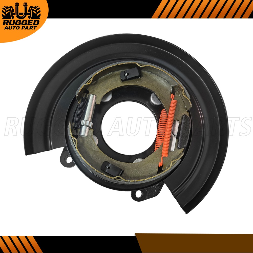 Rear Left Parking Brake Assembly w/Backing Plate 926-271 for 1999-2005 Ford F250