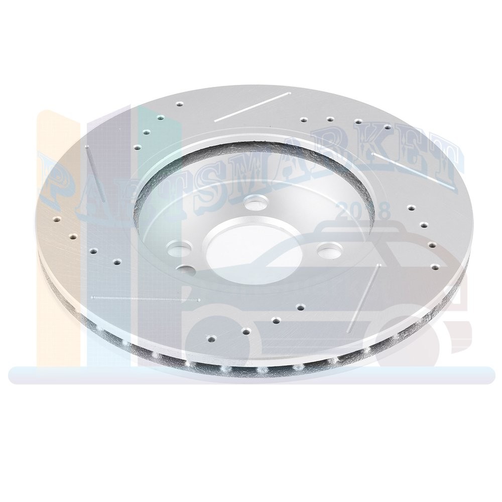 Front Discs Brake Rotors Kits Fits MINI Cooper Coupe Base G3000 Casting Vented