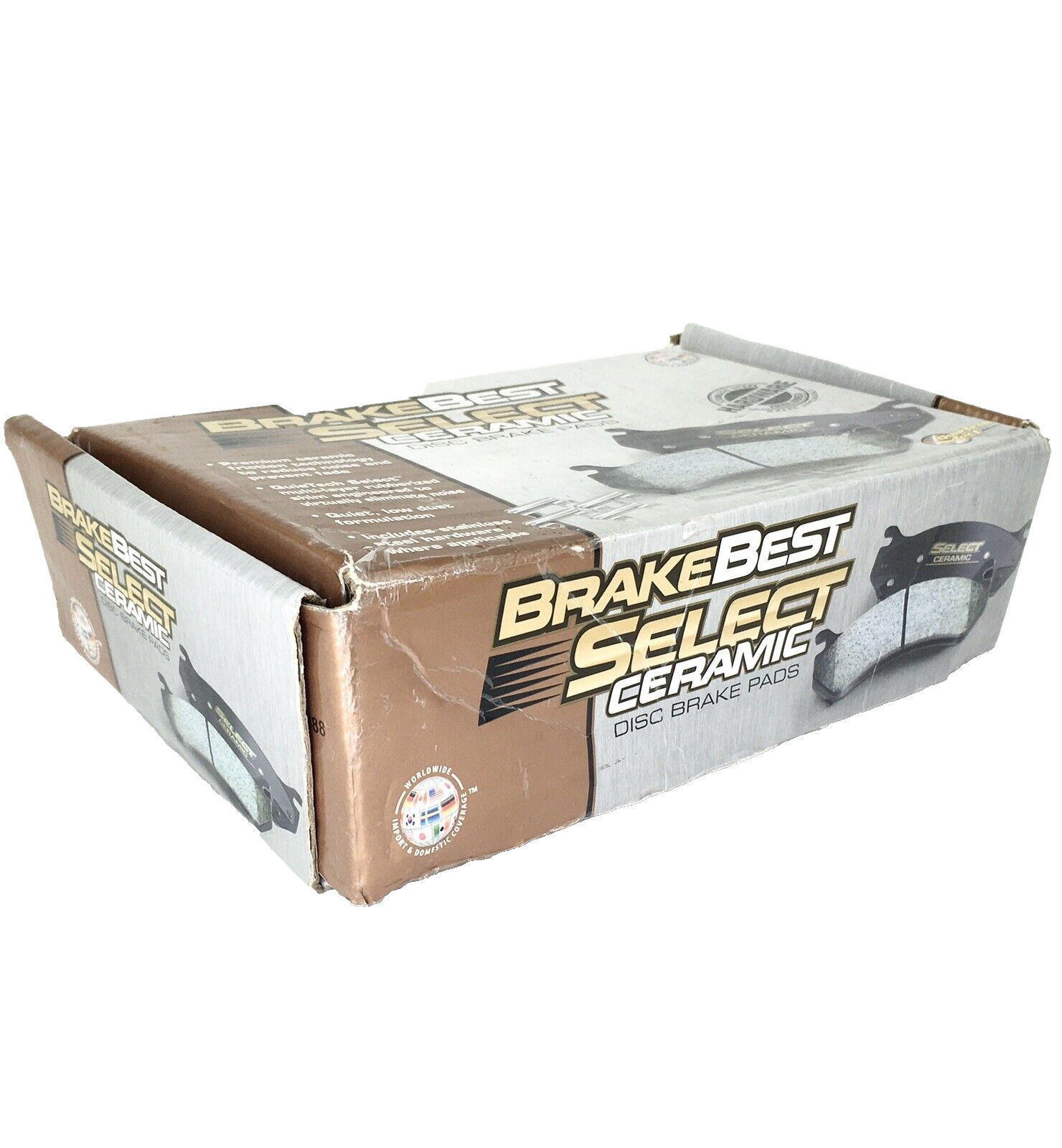 Sable Montego Brake Best Select Ceramic Disk Break Pads Hardware C1070 500