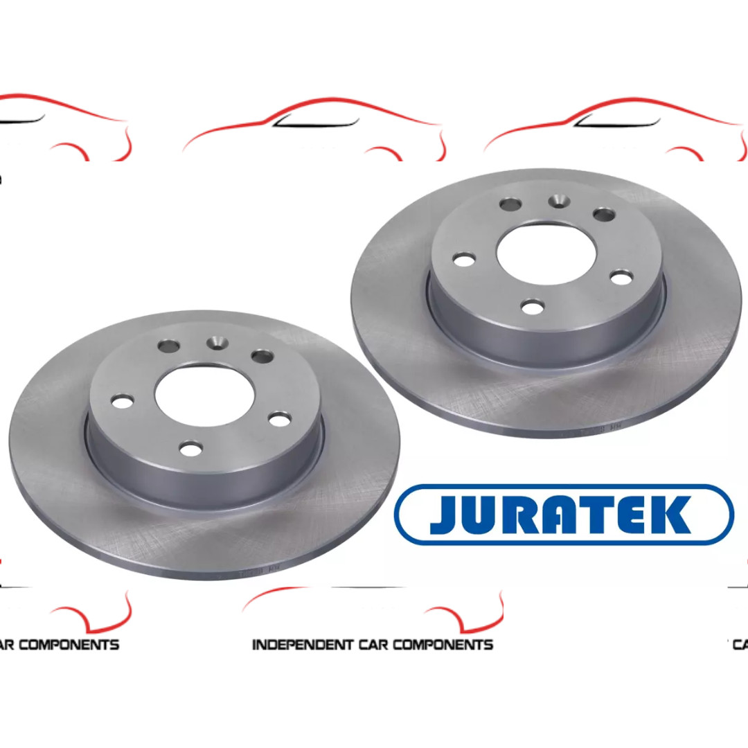 For Vauxhall/Opel – Astra H Meriva B Zafira B Rear 264mm Brake Discs Juratek