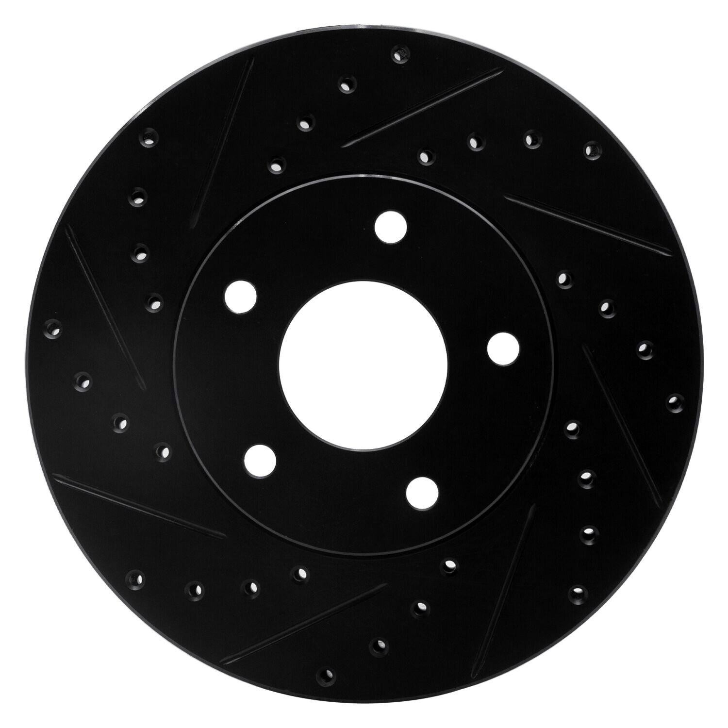 For Nissan X-Trail 02-07 Brake Rotor eLINE Drilled & Slotted 1-Piece Front