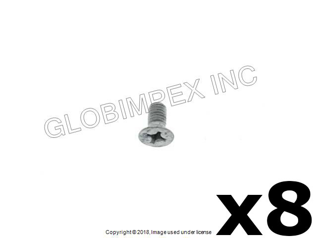 Porsche 986 987 993 996 997 Brake Disc Set Screw (6 x 12 mm) GERMAN NEW (8)