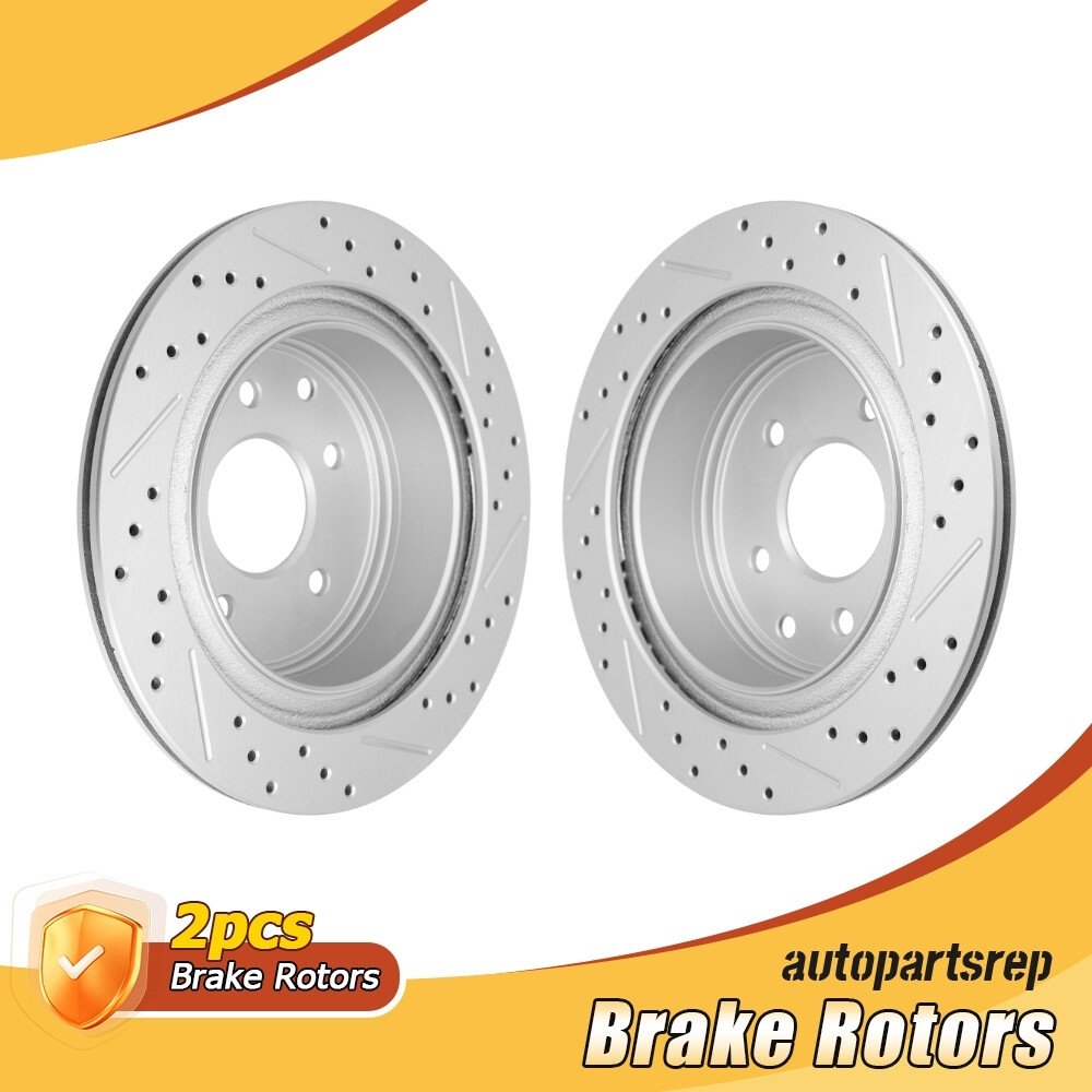 Rear Brake Rotors for 2003-2004 Infiniti G35 Without Brembo Brakes 2005 G35 AWD