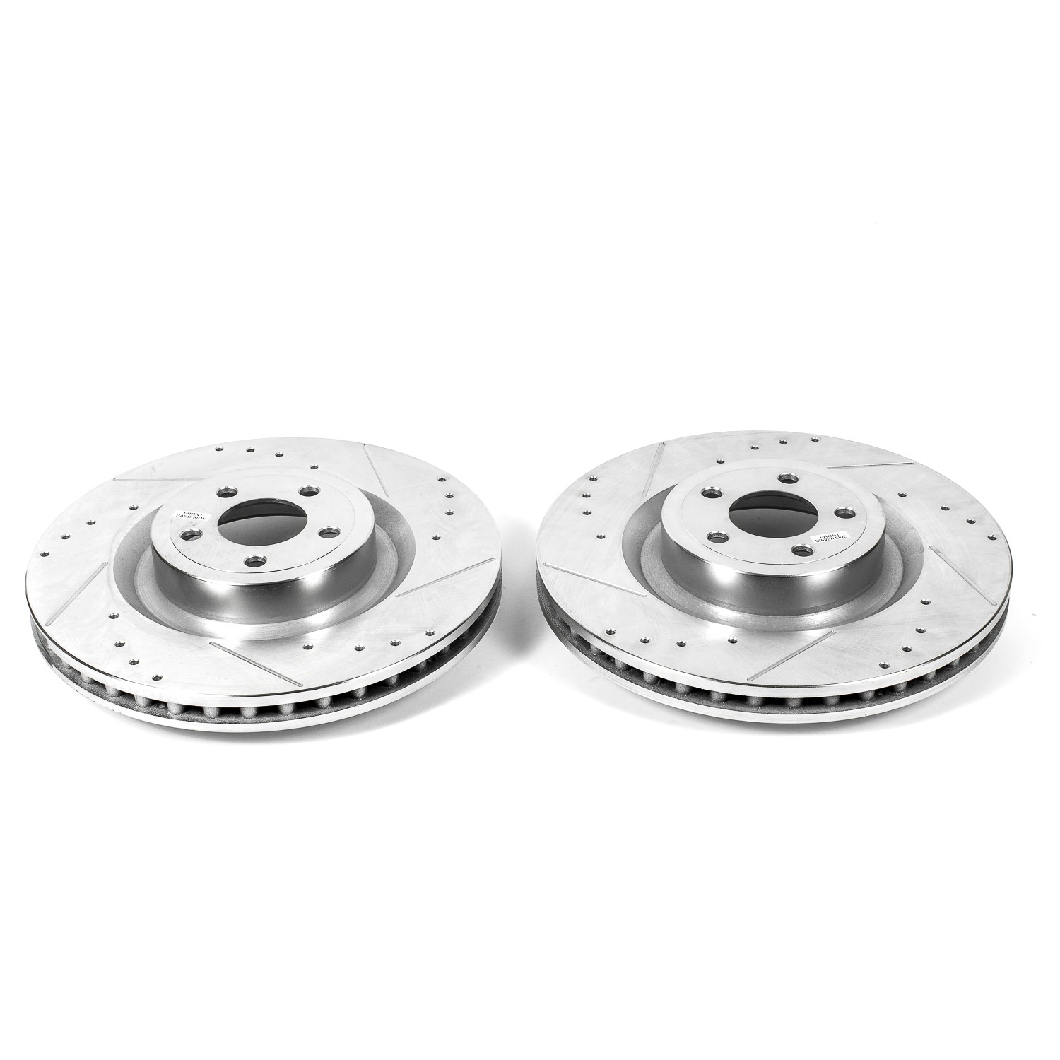 Power Stop for 15-22 Ford Mustang Front Drilled & Slotted Rotor – Pair