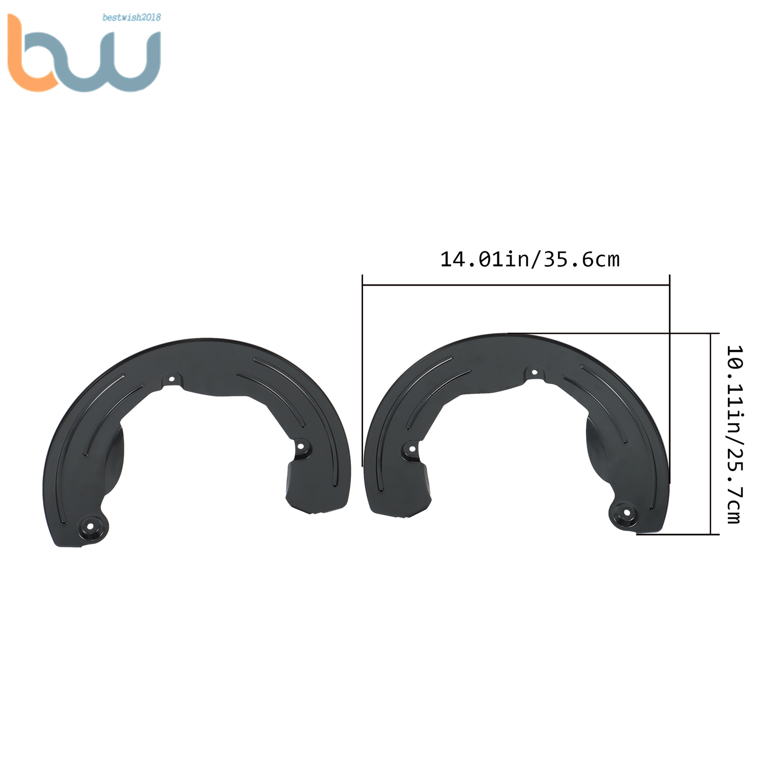 For Dodge Ram 2009 – 2024 52122242AE 52122243AE 2Pcs Brake Splash Shield LH & RH
