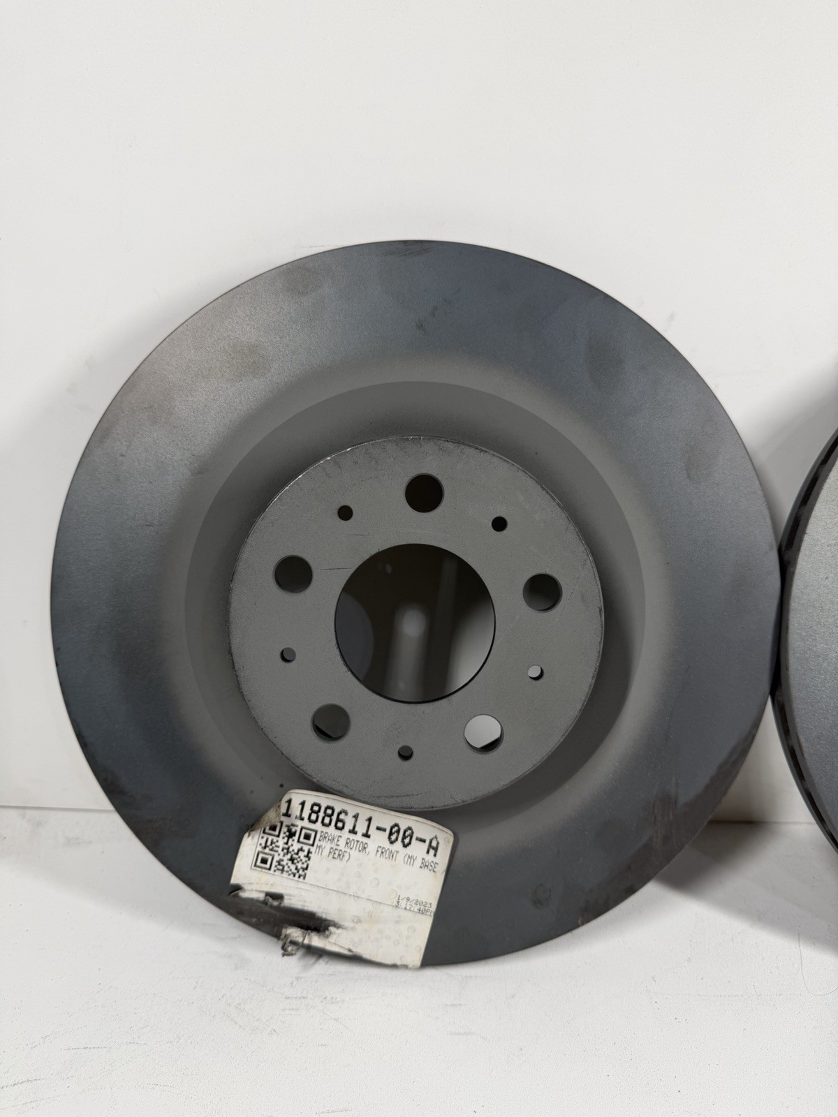 (2) 20-26 Tesla Model Y Front Left or Right Disc Brake Rotors 1188611-00-A