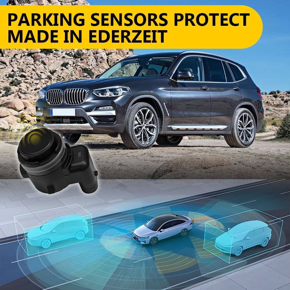 4-40PCS 66209274428 PDC Parking Reverse Back Up Sensor 3Pin For 2016-2019 BMW X3