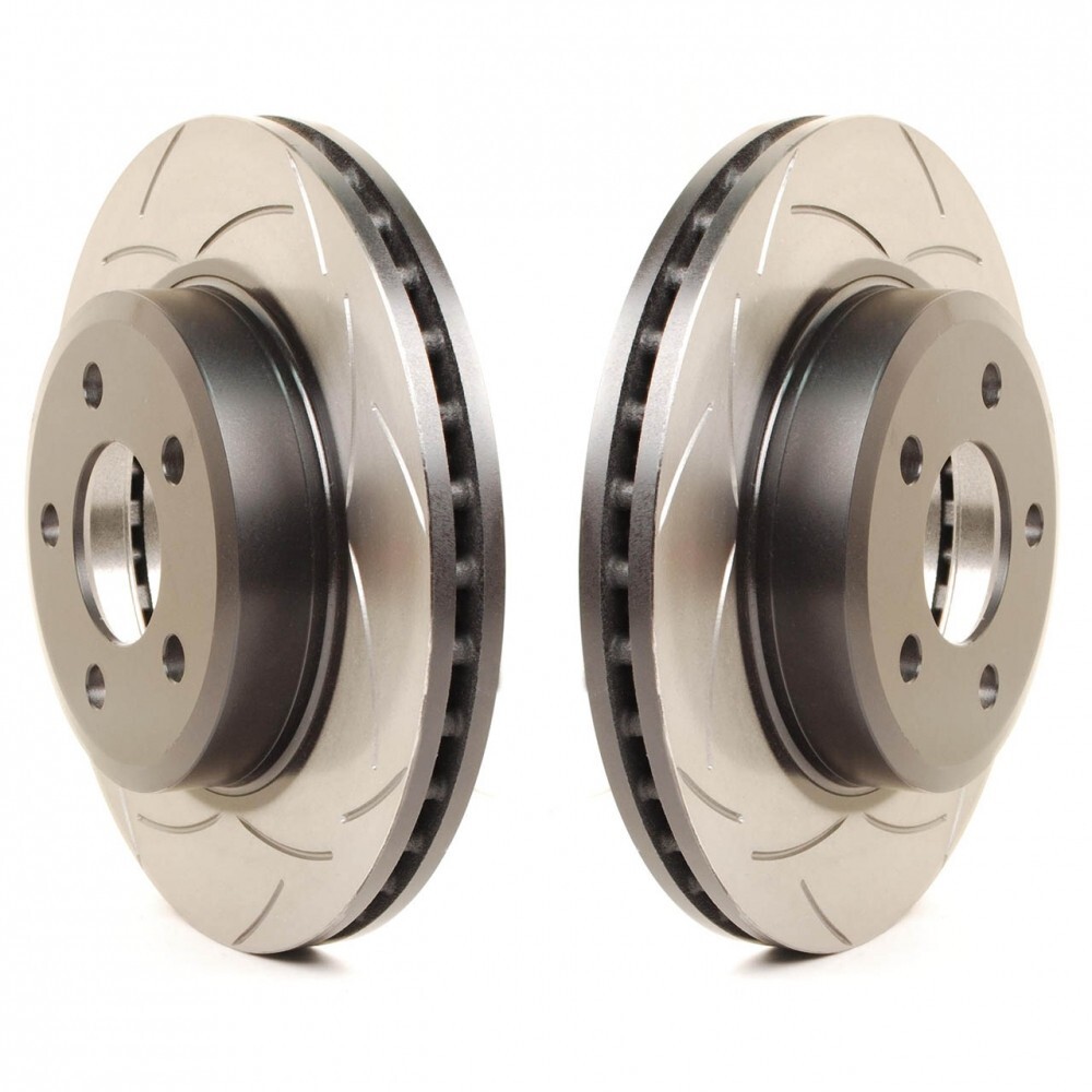 DBA Street Series Front Rotors (Slotted, Pair) for 2002-2014 WRX 650S x2