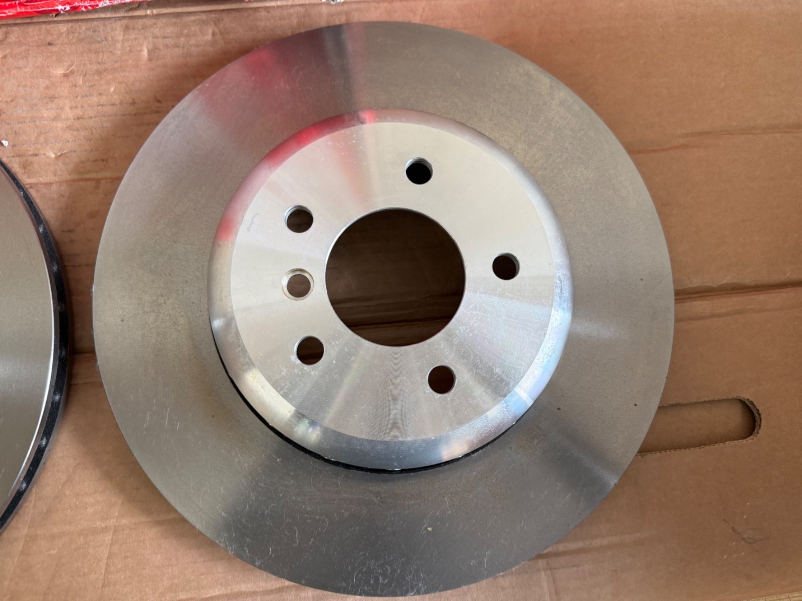 Fits BMW 5 6 Series E60 E61 Rear Vented Brake Discs Pair 345mm TRW DF6624S
