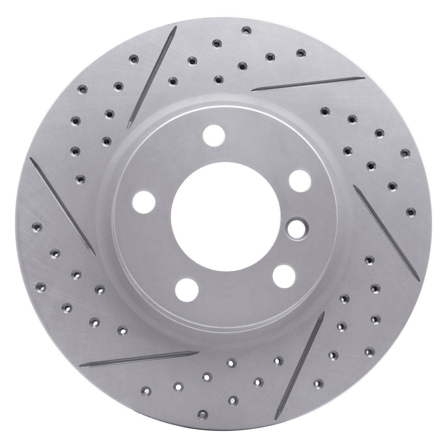 For Mini Cooper Countryman 11-16 Brake Rotor DFC Drilled & Slotted Front Driver