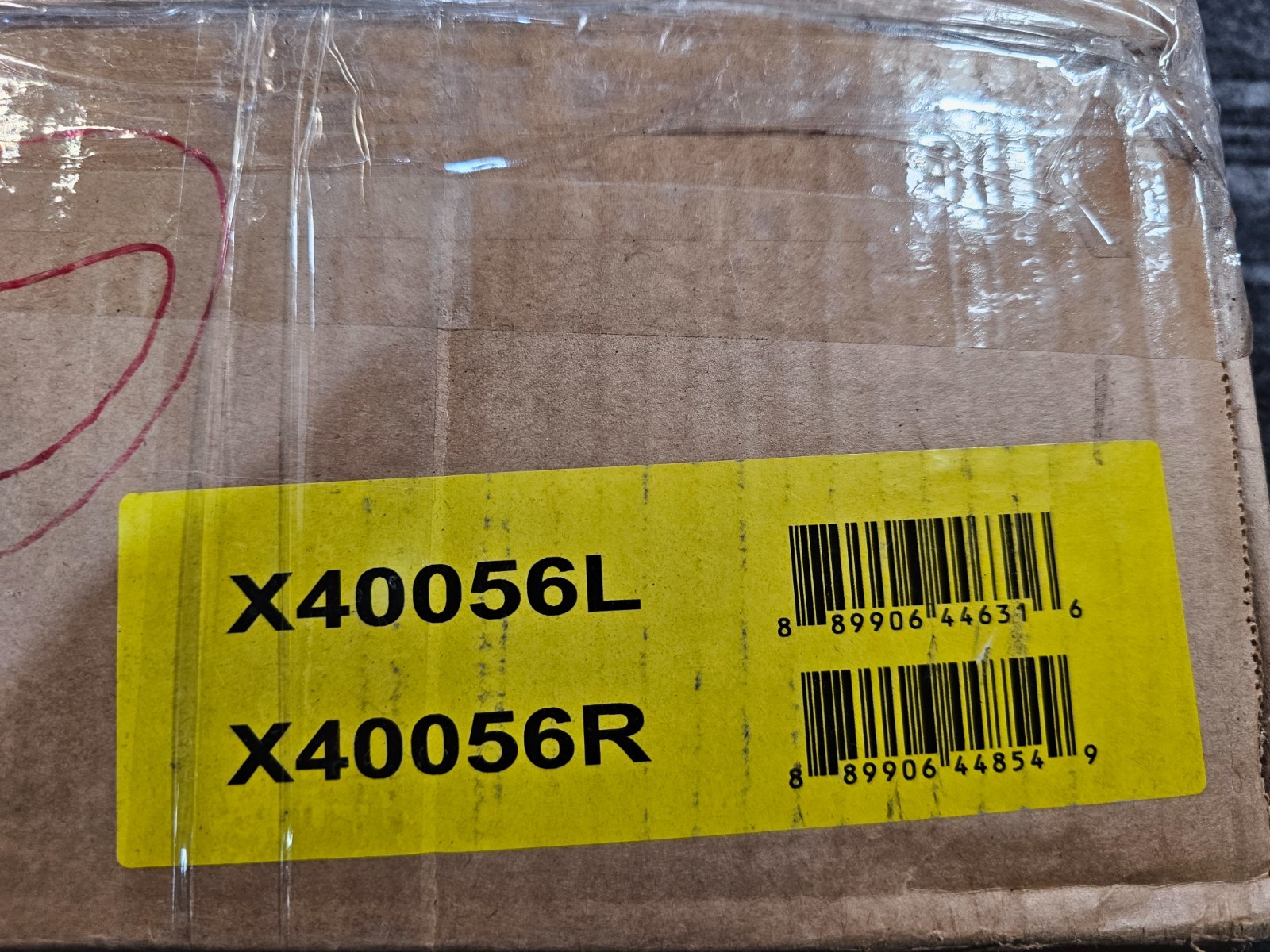 (QTY 2) Drilled & Slotted Cast Iron Brake Rotor X40056L X40056R