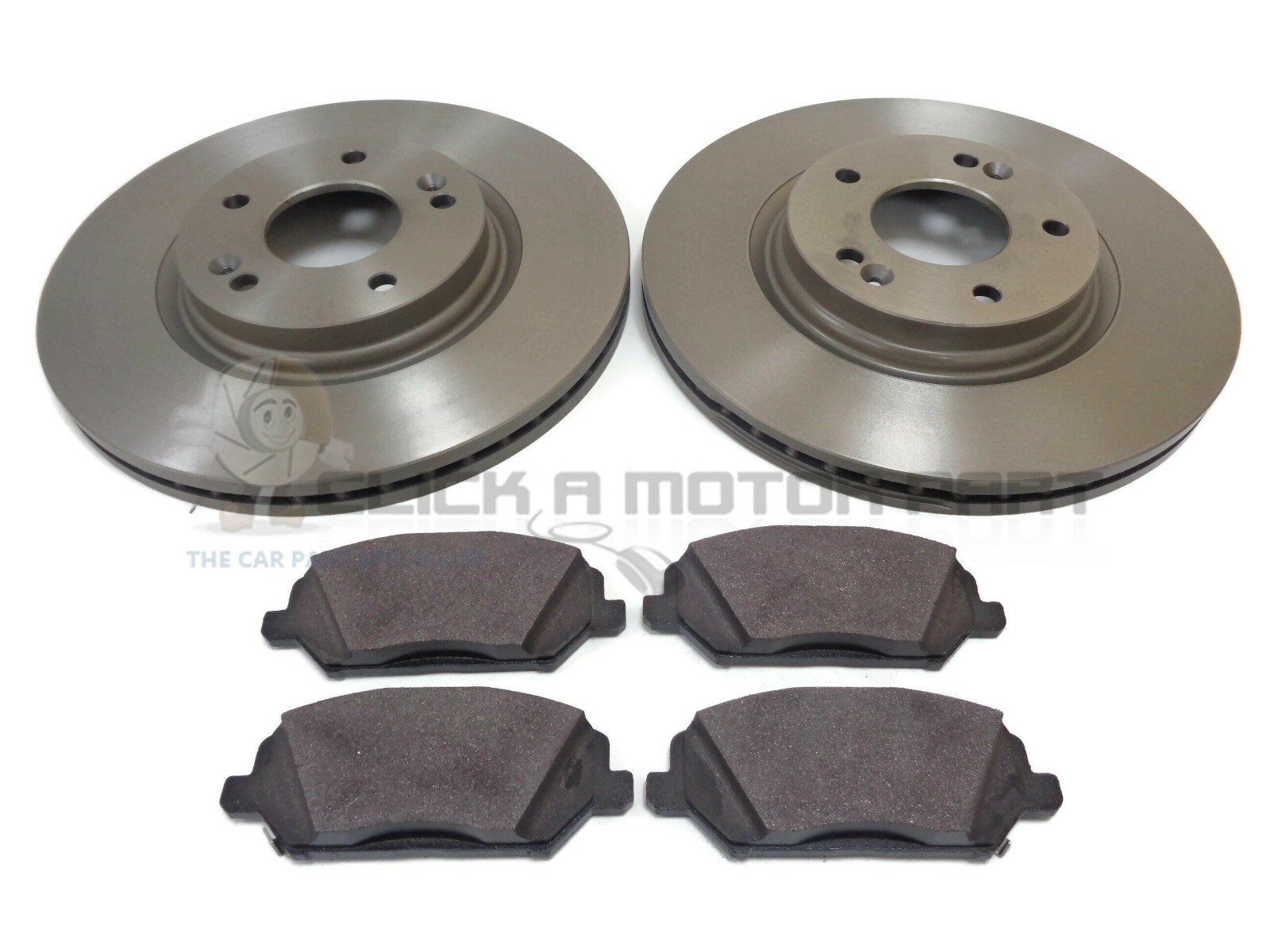 Front 2 Brake Discs And Pads For Kia Ceed XCeed 18-24 (Check Disc Size 305mm)