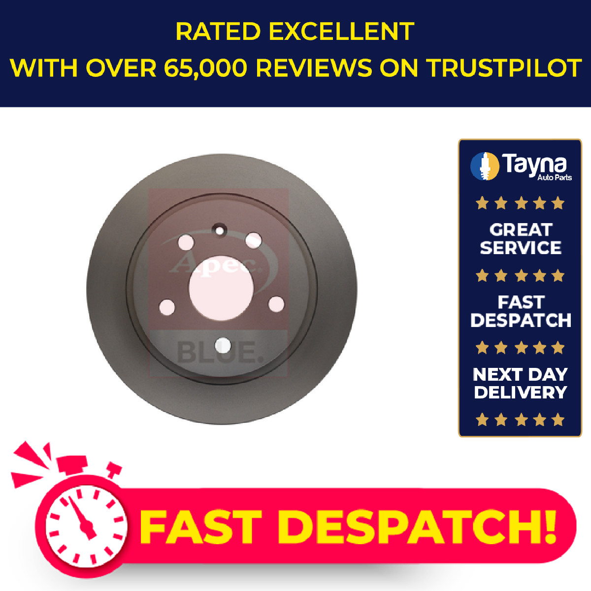 2x Brake Discs Pair Solid fits OPEL INSIGNIA A 1.8 Rear 08 to 17 292mm Set New