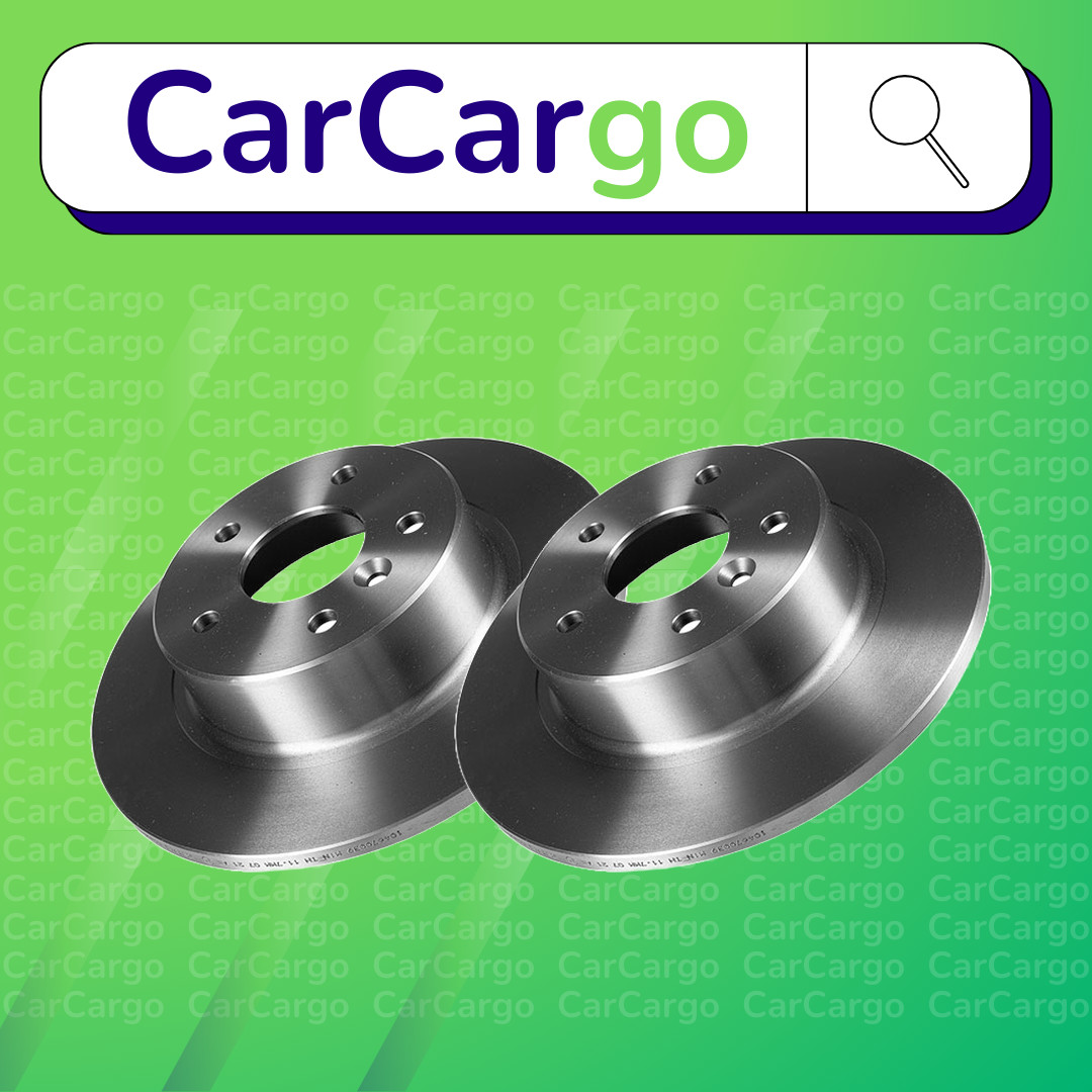 Solid Rear Brake Discs Land Rover Discovery 2.5 Td5 4×4 1998-2004 304 mm