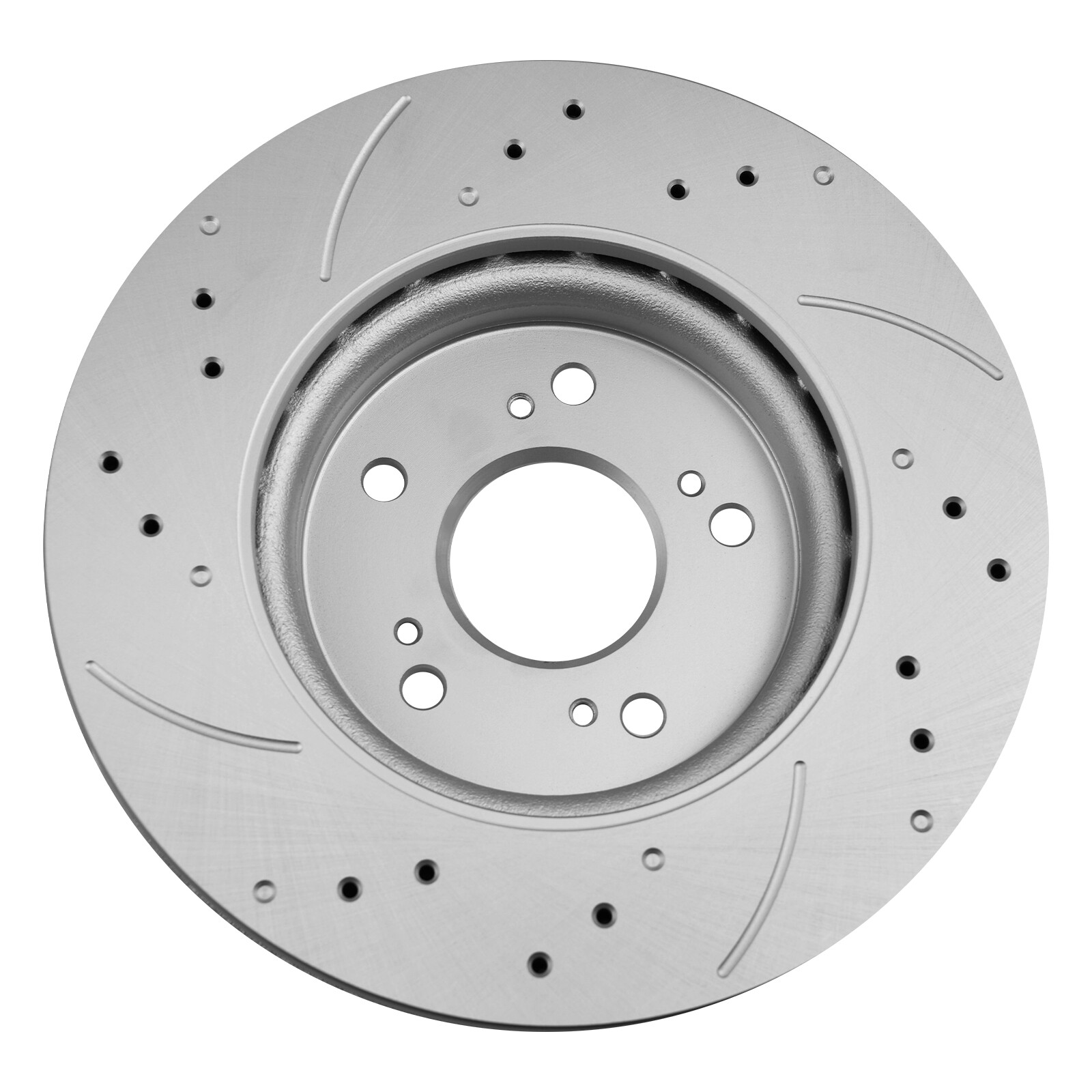 AWD Front Drilled Rotors and Ceramic Brake Pads for Acura RDX Honda CR-V 5 Lugs