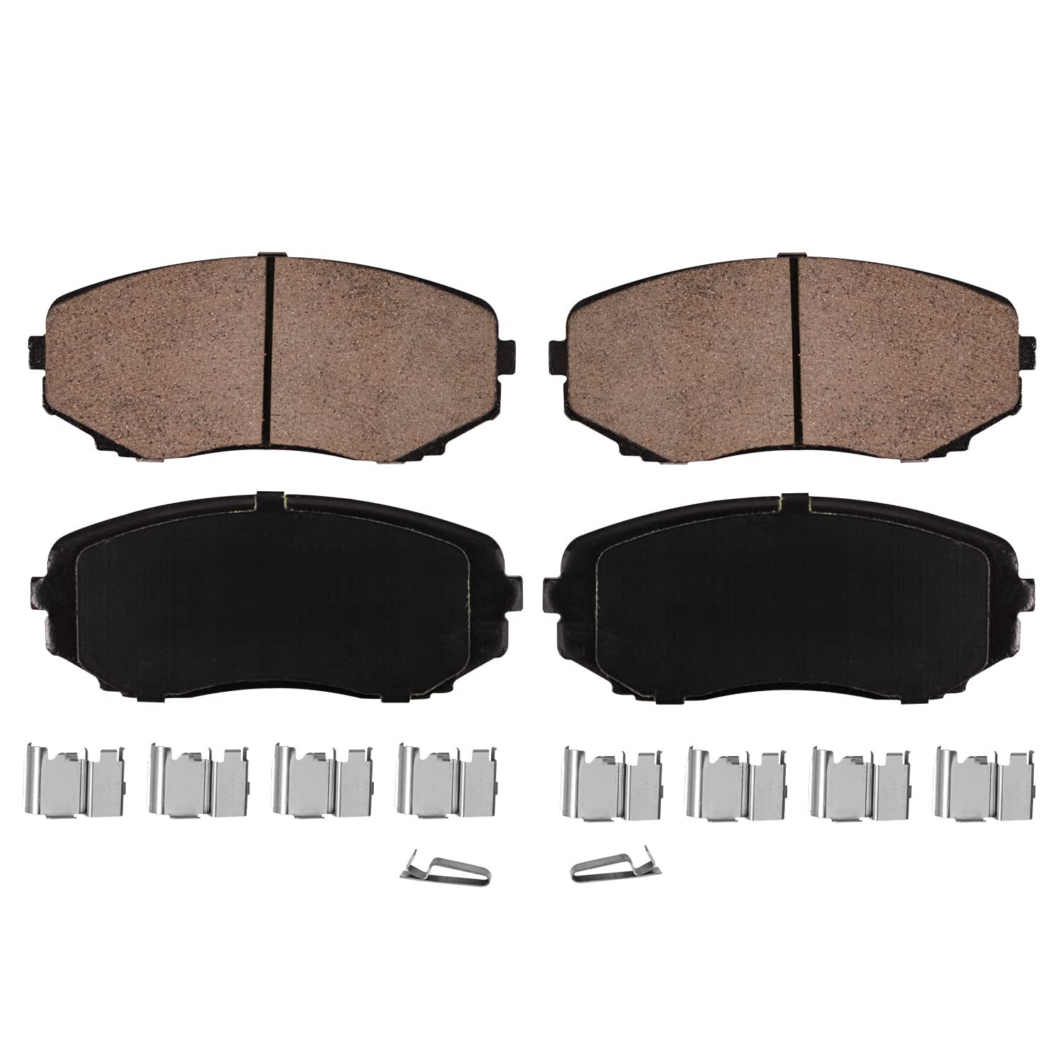 Front Brake Rotors + Brake Pads for 2007-2015 Mazda CX-9 Brakes Rotor Pad Kit