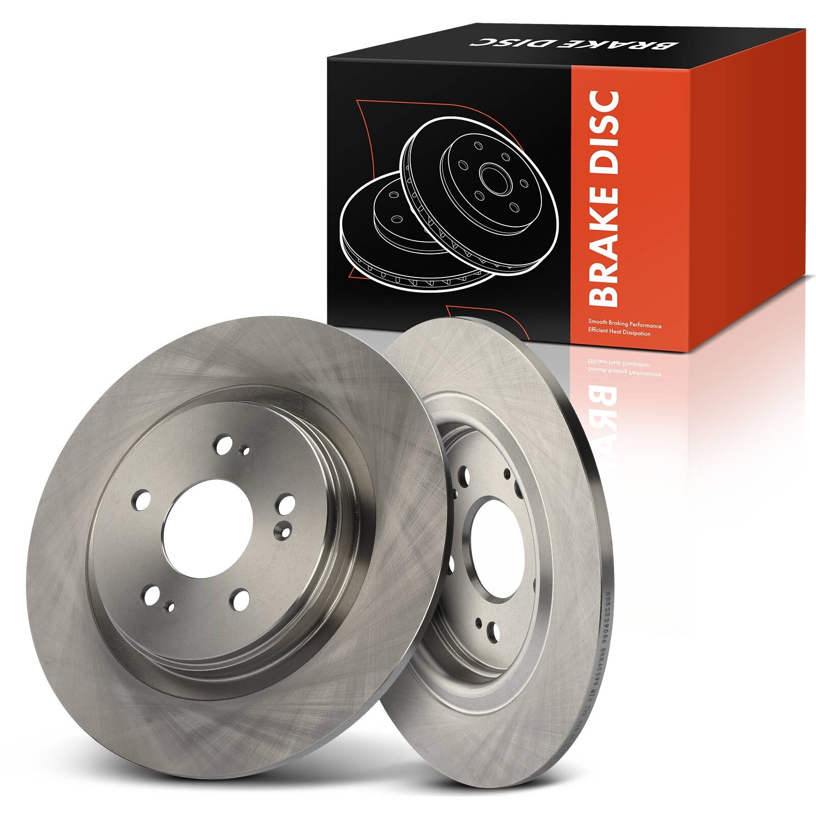 Rear Disc Brake Rotors for Honda Odyssey 2018 2019 2020 2021 2022 2023 V6 3.5L