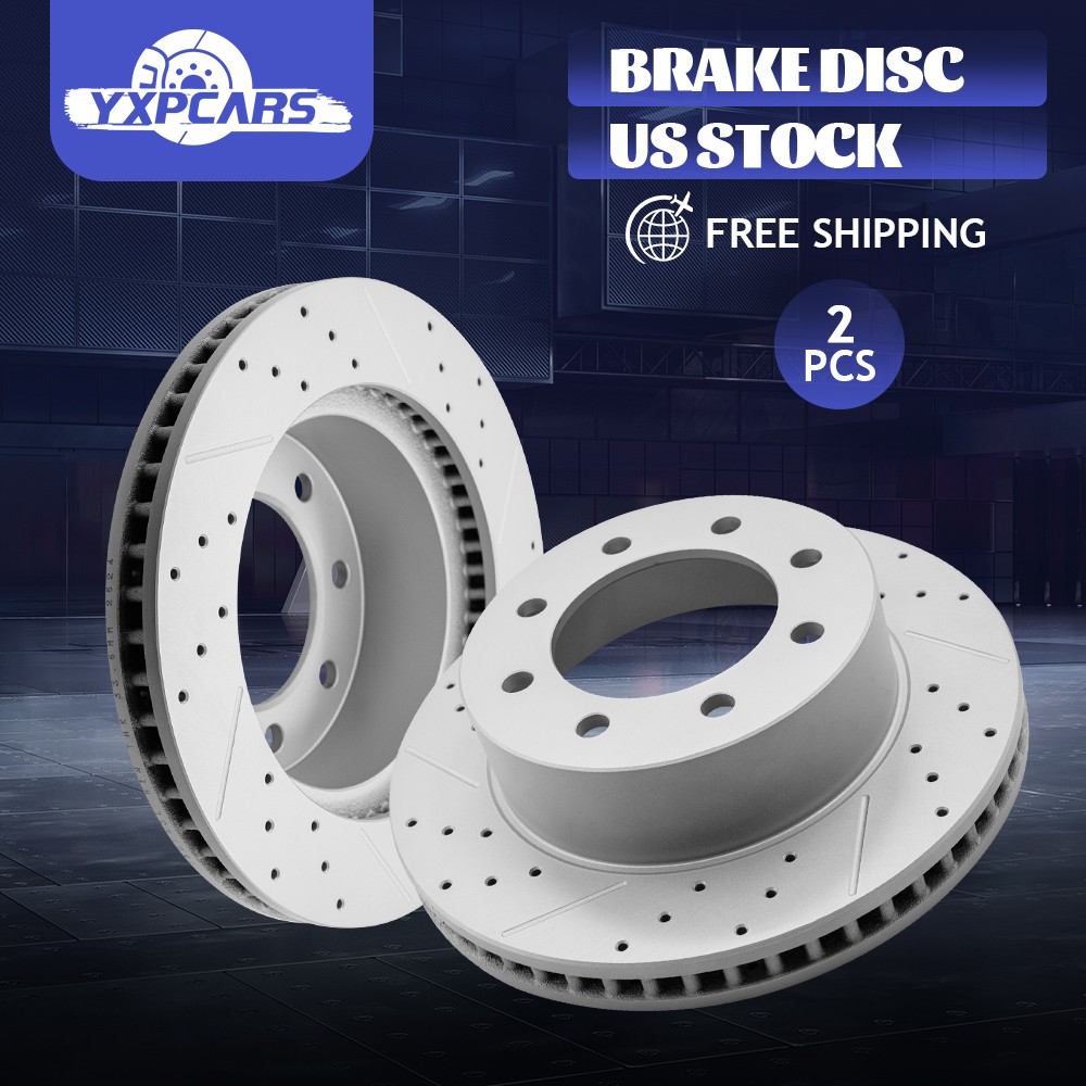 353mm Front Brake Rotors for 2005 2006 2007 2008 Dodge Ram 1500 2500 3500 4000