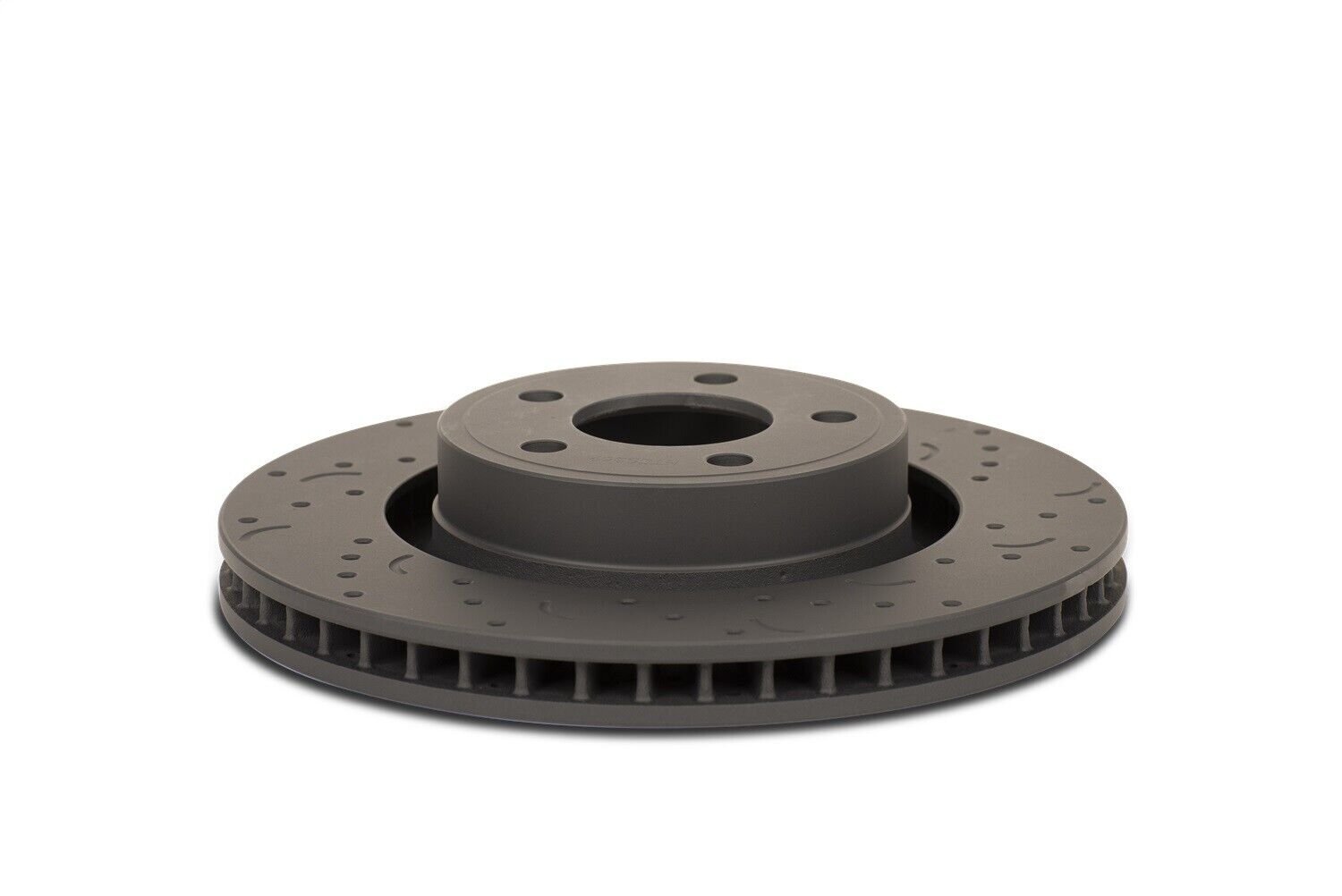 Hawk Performance HTC4957 Talon Cross Drilled And Slotted Brake Rotors