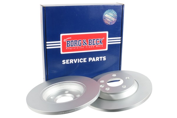 2x Brake Discs Pair Solid fits VW CARAVELLE Mk4 2.5 Rear 92 to 03 294mm Set B&B