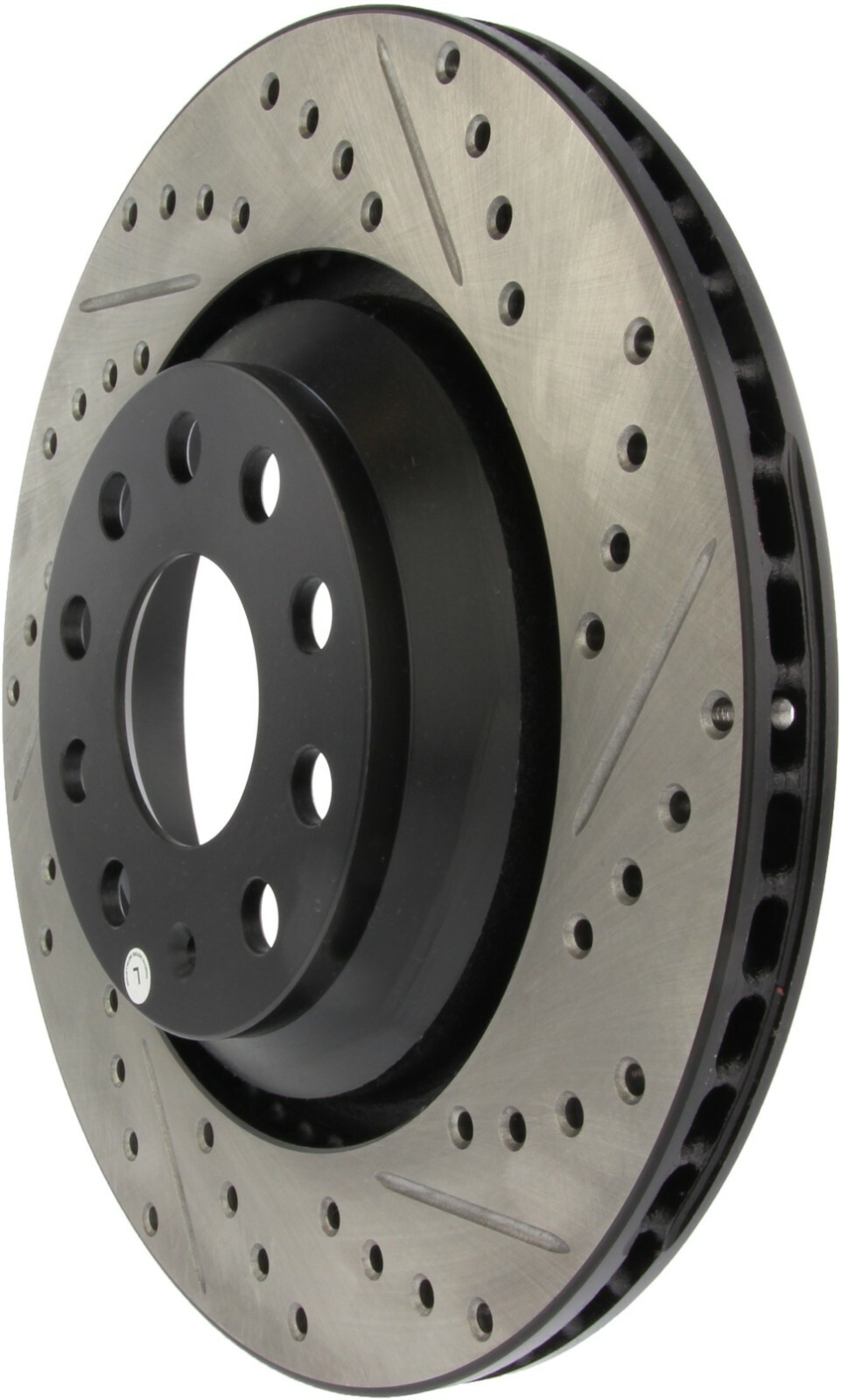 StopTech Sport Drilled & Slotted 1-Piece Rear Brake Rotor for VW Passat 06-09
