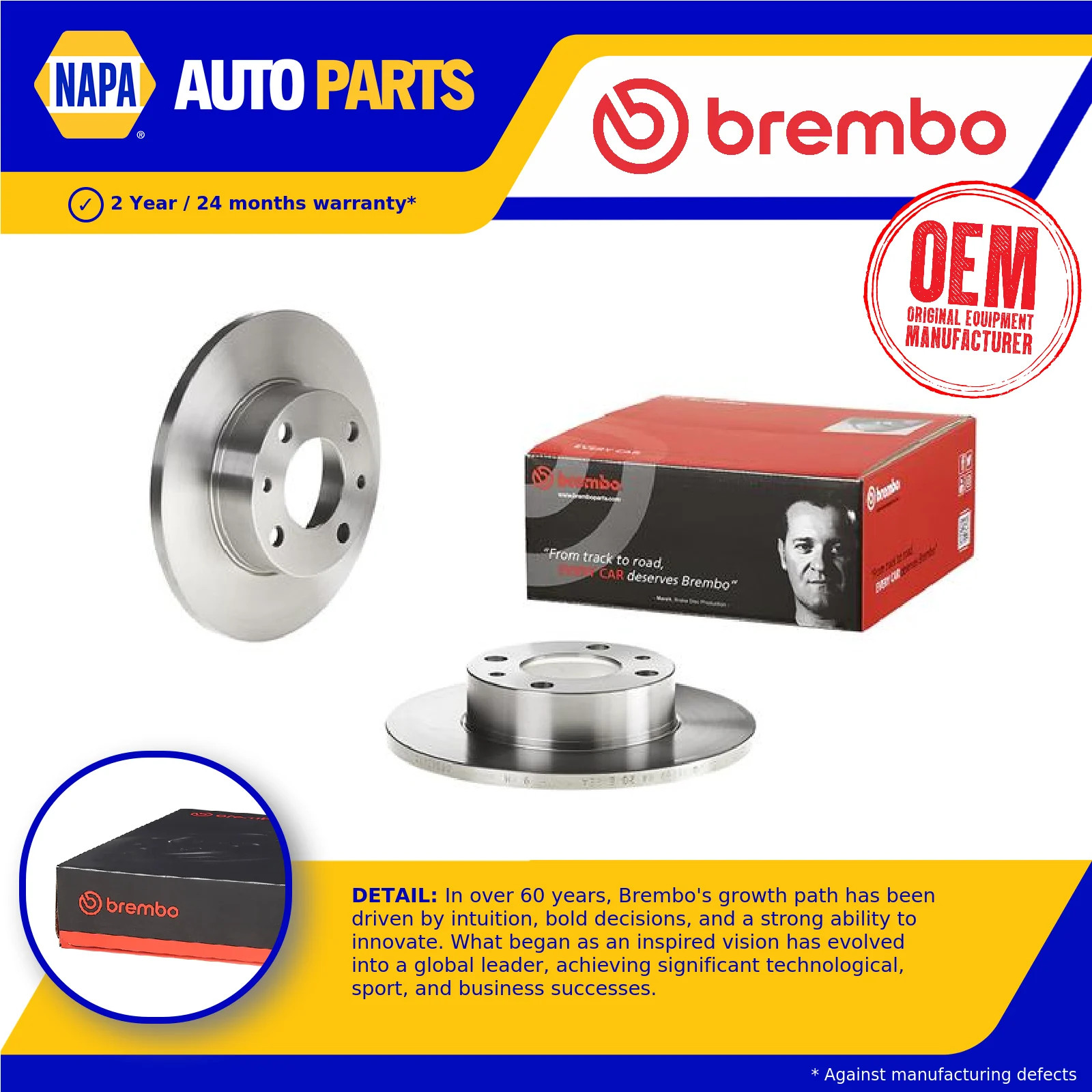2x Brake Discs Pair Solid fits SEAT MARBELLA 028A, 28 Front 8 9 86 to 98 227mm