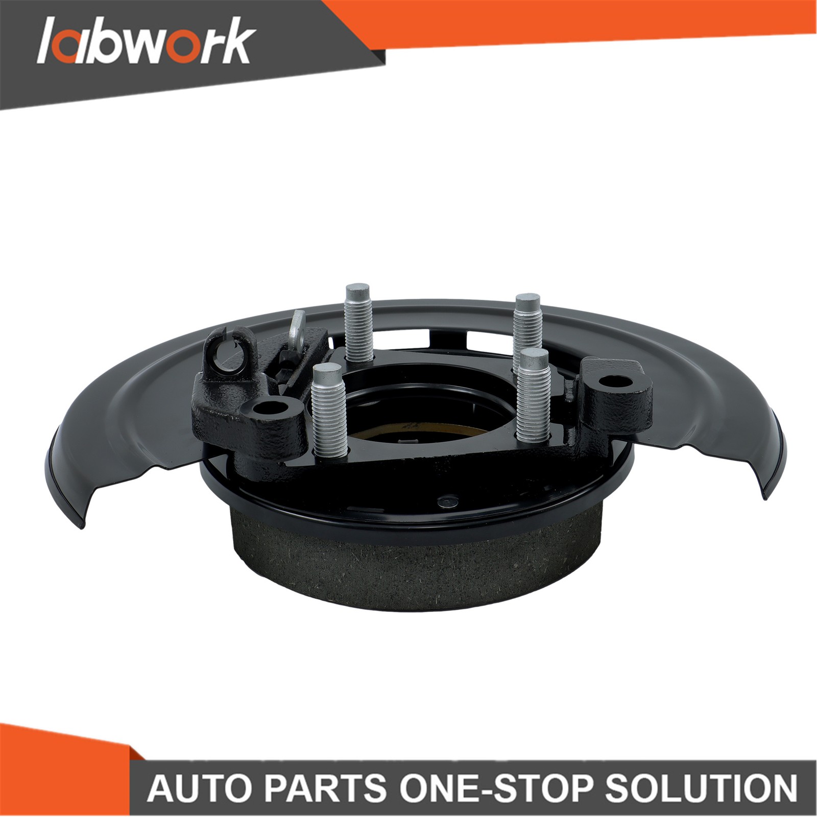 Labwork Rear LF Loaded Brake Backing Plate 1999-2004 For Ford F-250 Super