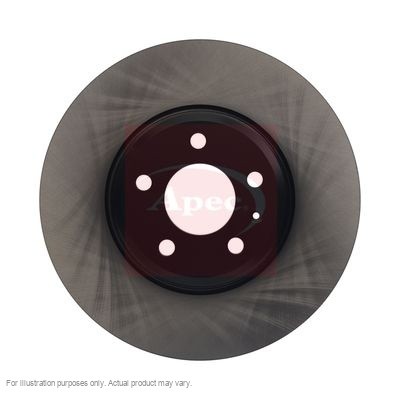 2x APEC Front Brake Discs For AUDI A4 B9 (8W2, 8WC) 2.0 100kW/136HP/1968cc